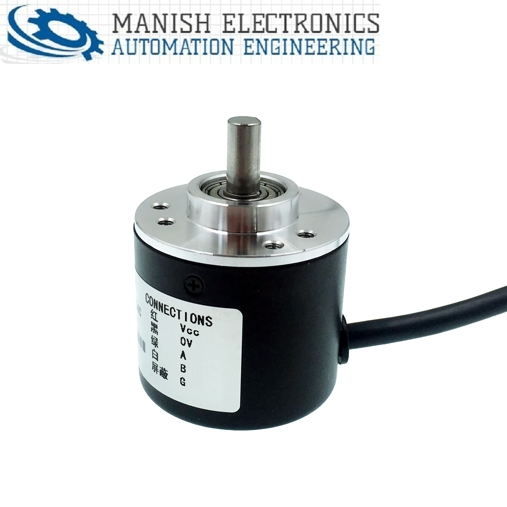 TWO PHASE INCREMENTAL OPTICAL ROTARY ENCODER 360PPR - Image 4