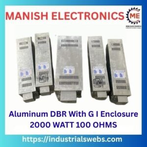 Aluminum Housed Braking Resistor 2000 WATT 100 OHMS