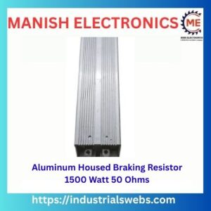 Aluminum Housed Braking Resistor 1500 Watt 50 Ohms